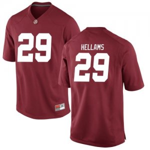 Youth Alabama Crimson Tide #29 DeMarcco Hellams Crimson Replica NCAA College Football Jersey 2403HSDE2